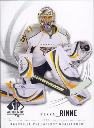 2009-10 SP Authentic #23 - Pekka Rinne - Nashville Predators