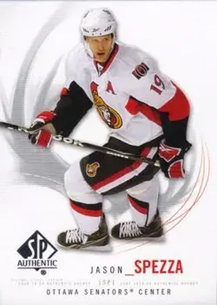 2009-10 SP Authentic #40 - Jason Spezza - Ottawa Senators