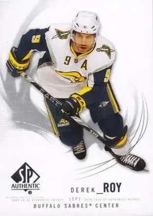 2009-10 SP Authentic #45 - Derek Roy - Buffalo Sabres
