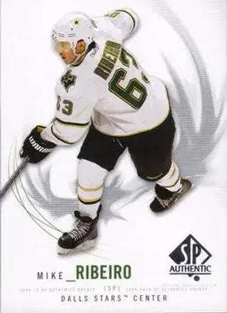 2009-10 SP Authentic #56 - Mike Ribeiro - Dallas Stars