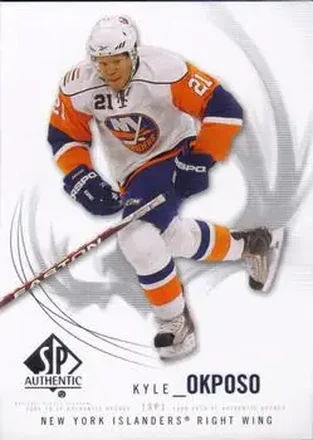 2009-10 SP Authentic #67 - Kyle Okposo - New York Islanders