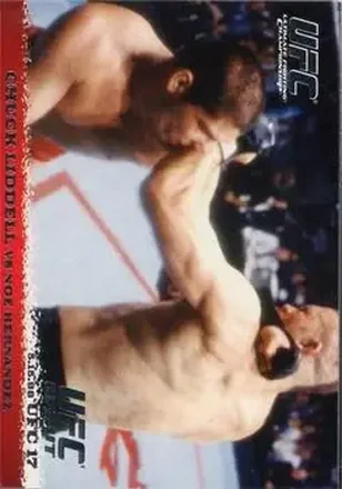 2009 Topps UFC Round 1 #5 - Chuck Liddell - Noe Hernandez RC