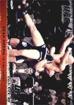 2009 Topps UFC Round 1 #9 - Sean Sherk - Tiki Ghosn RC