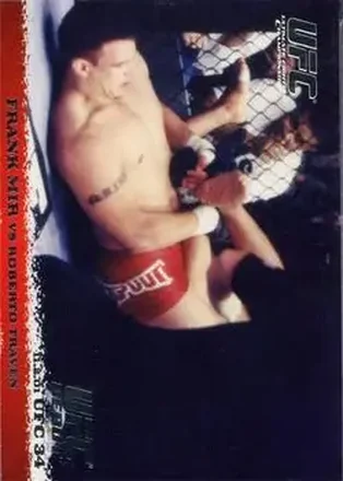 2009 Topps UFC Round 1 #12 - Frank Mir - Roberto Traven RC