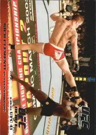 2009 Topps UFC Round 1 #13 - Rich Clementi - Yves Edwards RC