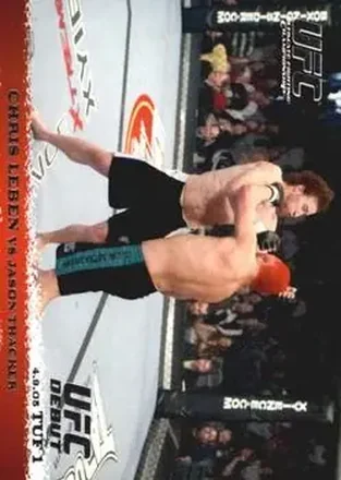 2009 Topps UFC Round 1 #20 Chris Leben - Jason Thacker RC