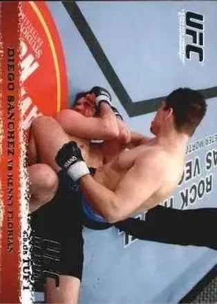 2009 Topps UFC Round 1 #21 Diego Sanchez - Kenny Florian RC