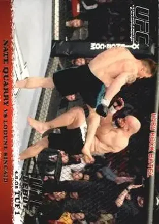 2009 Topps UFC Round 1 feature card