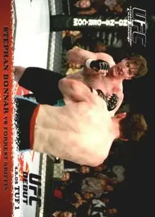 2009 Topps UFC Round 1 #25 Stephan Bonnar - Forrest Griffin RC