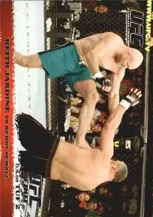2009 Topps UFC Round 1 feature card
