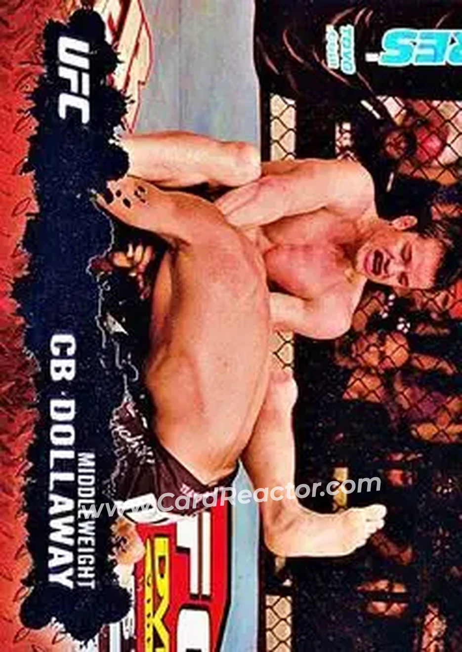 2009 Topps UFC Round 2 #5 - CB Dollaway - Front
