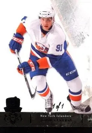 2010-11 Upper Deck The Cup - Black #37 - John Tavares - New York Islanders