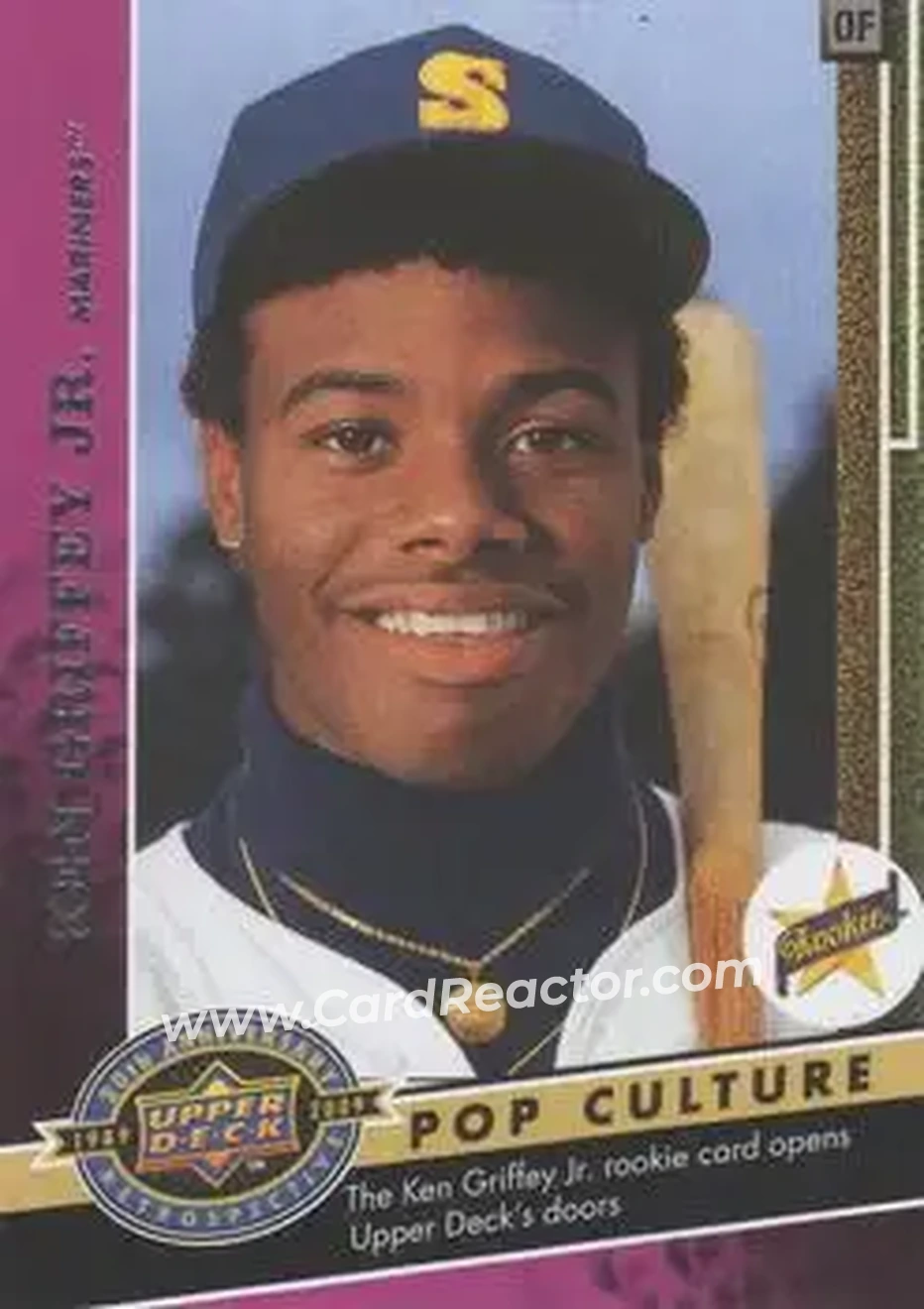 2009 Upper Deck 20th Anniversary #4 - Ken Griffey Jr. - Seattle Mariners - Front 2009 Upper Deck 20th Anniversary #4 - Ken Griffey Jr. - Seattle Mariners - Front