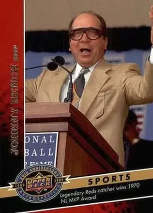 2009 Upper Deck 20th Anniversary #12 - Johnny Bench - Cincinnati Reds