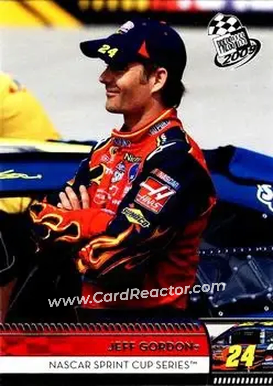2009 Press Pass #10 - Jeff Gordon - Hendrick Motorsports - Front
