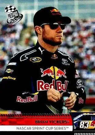 2009 Press Pass #15 - Brian Vickers - Red Bull Racing Team