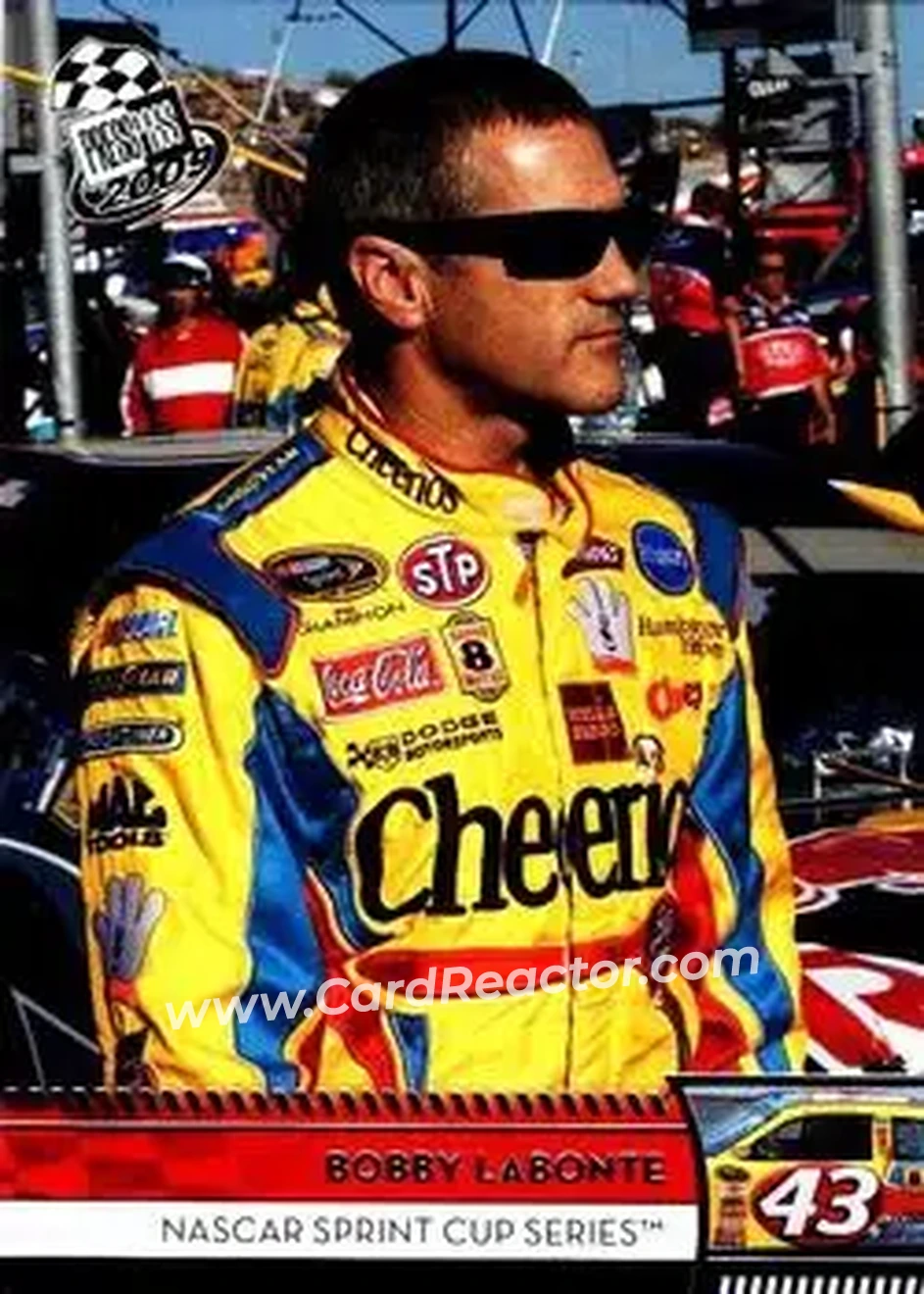 2009 Press Pass #20 - Bobby Labonte - Petty Enterprises - Front