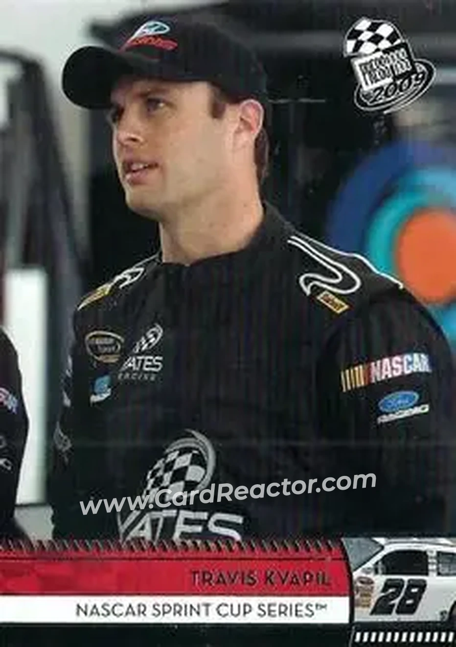 2009 Press Pass #23 - Travis Kvapil - Yates Racing - Front