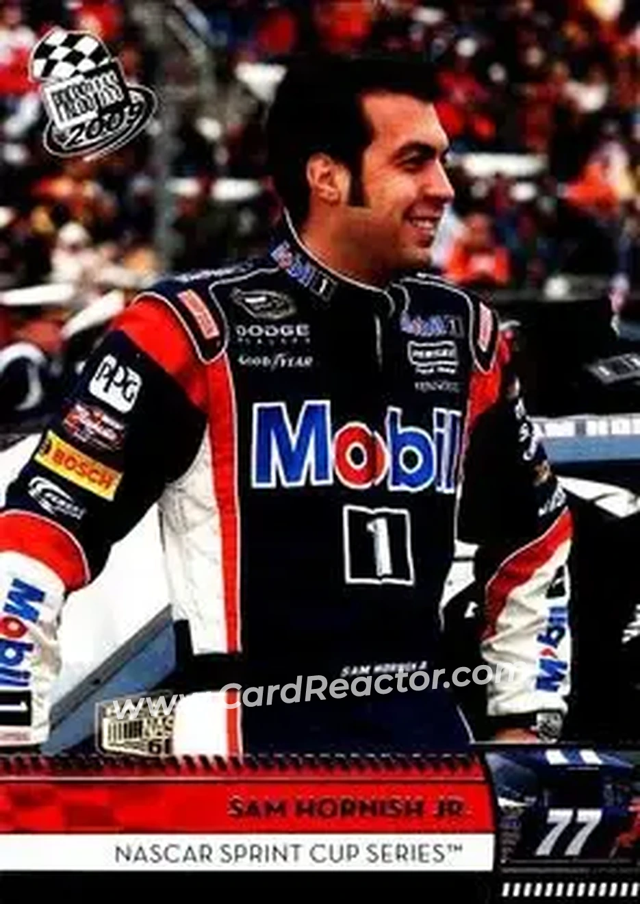 2009 Press Pass #29 - Sam Hornish Jr. - Penske Racing South - Front