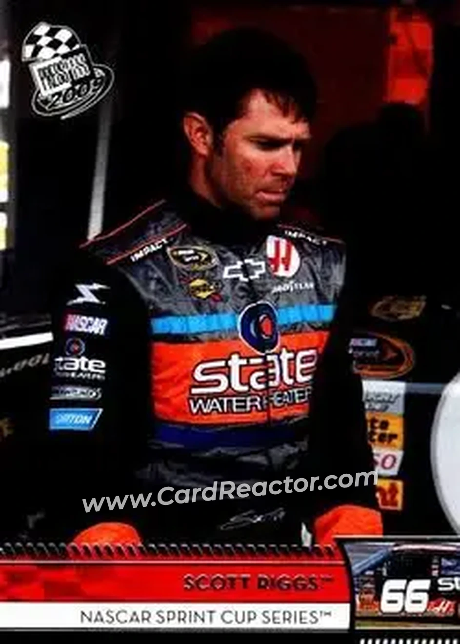 2009 Press Pass #31 - Scott Riggs - Haas CNC Racing - Front