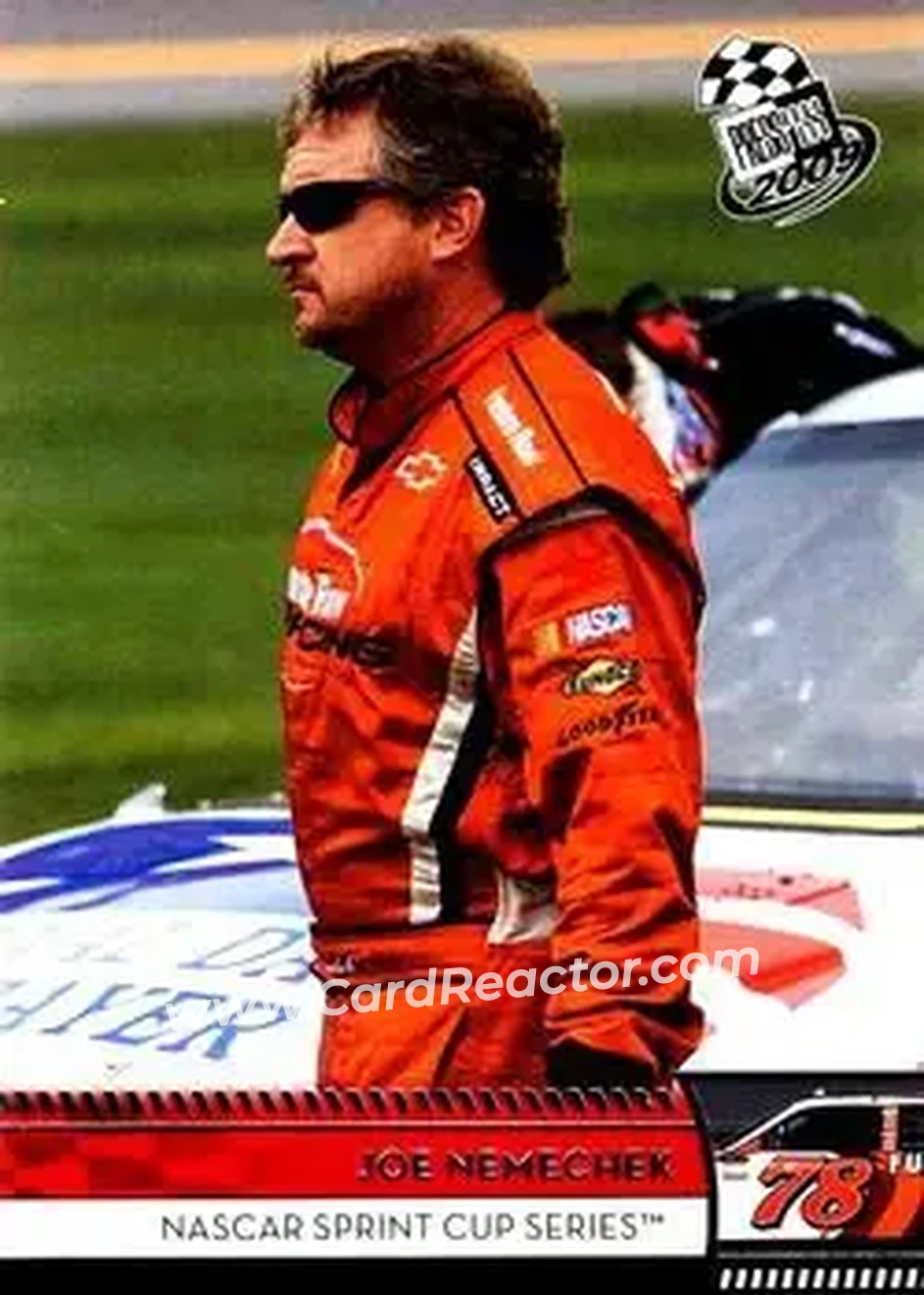 2009 Press Pass #32 - Joe Nemechek - Furniture Row Racing - Front
