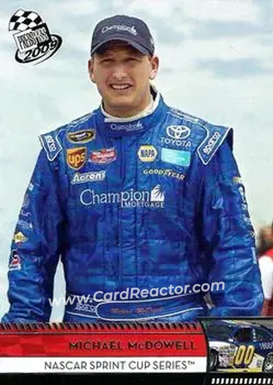 2009 Press Pass #33 - Michael McDowell - Michael Waltrip Racing - Front