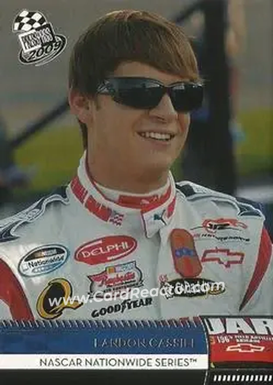 2009 Press Pass #40 - Landon Cassill - JR Motorsports - Front