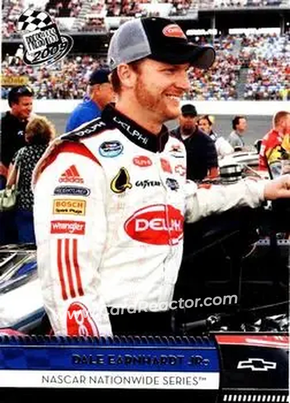 2009 Press Pass #42 - Dale Earnhardt Jr - JR Motorsports - Front