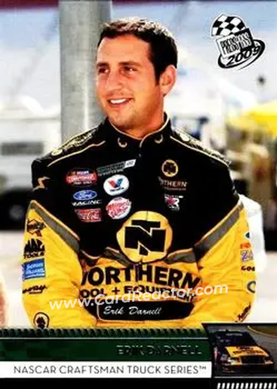 2009 Press Pass #50 - Erik Darnell - Roush Fenway Racing