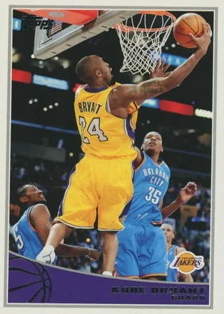 2009-10 Topps #123 - Kobe Bryant - Los Angeles Lakers