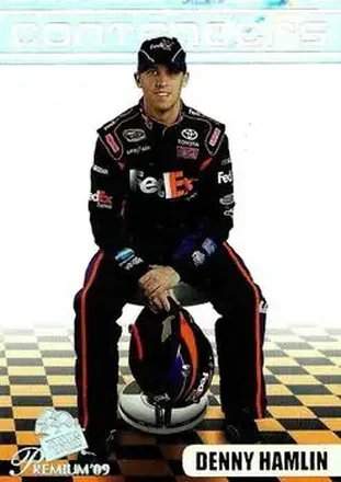 2009 Press Pass Premium #11 - Denny Hamlin - Joe Gibbs Racing