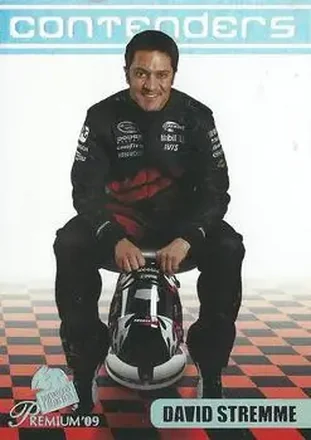 2009 Press Pass Premium #12 - David Stremme - Penske Championship Racing
