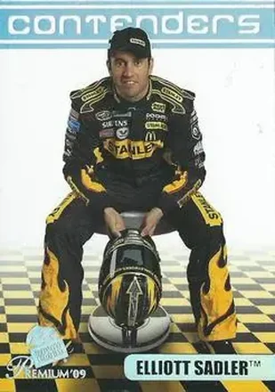 2009 Press Pass Premium #17 - Elliott Sadler - Richard Petty Motorsports