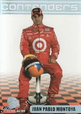2009 Press Pass Premium #25 - Juan Pablo Montoya - Earnhardt-Ganassi Racing