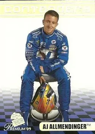 2009 Press Pass Premium #27 - AJ Allmendinger - Richard Petty Motorsports