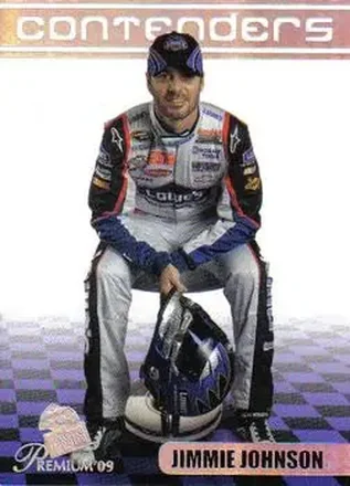 2009 Press Pass Premium #28 - Jimmie Johnson - Hendrick Motorsports