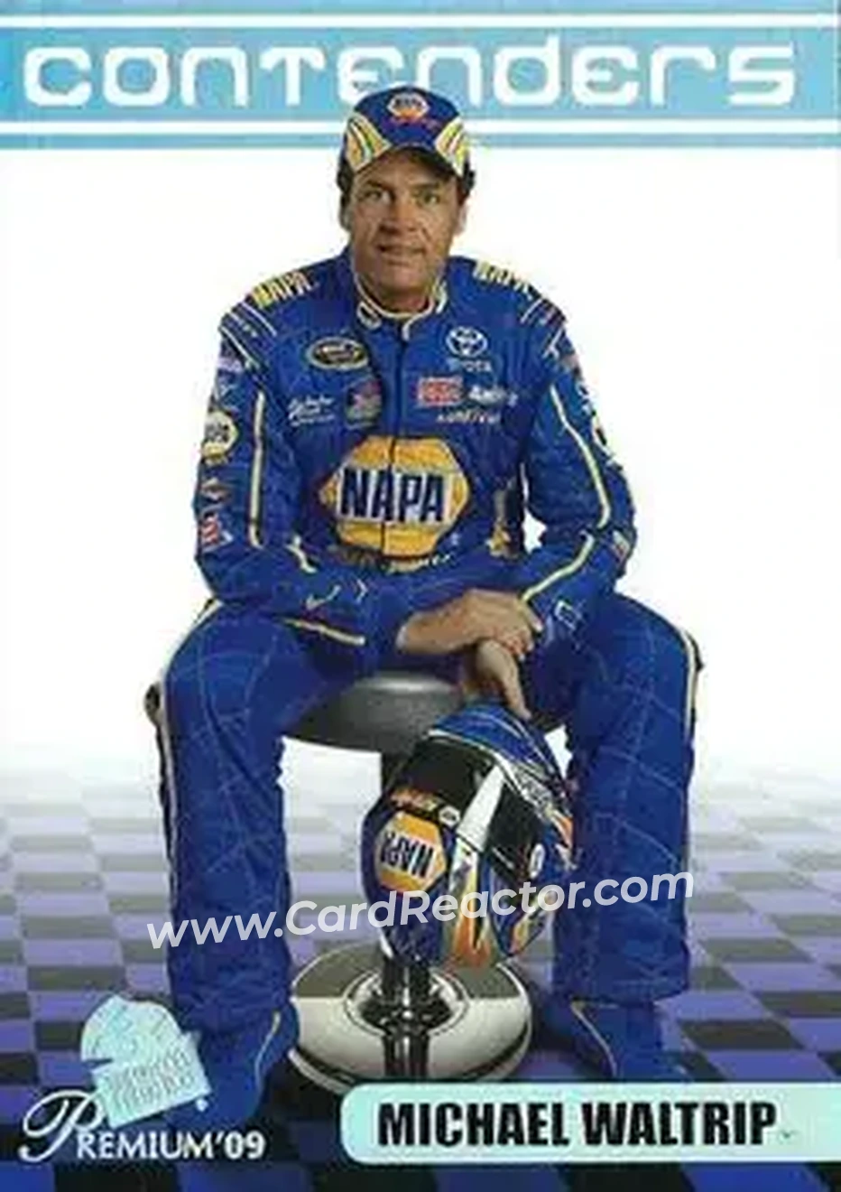 2009 Press Pass Premium #29 - Michael Waltrip - Michael Waltrip Racing - Front