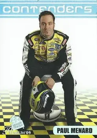 2009 Press Pass Premium #34 - Paul Menard - Yates Racing