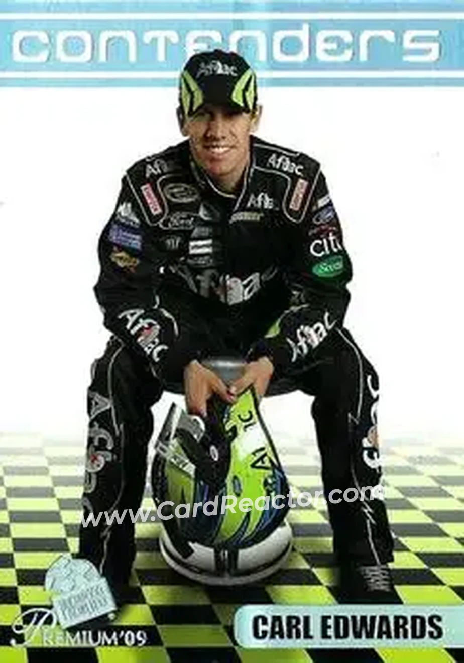 2009 Press Pass Premium #35 - Carl Edwards - Roush Fenway Racing - Front