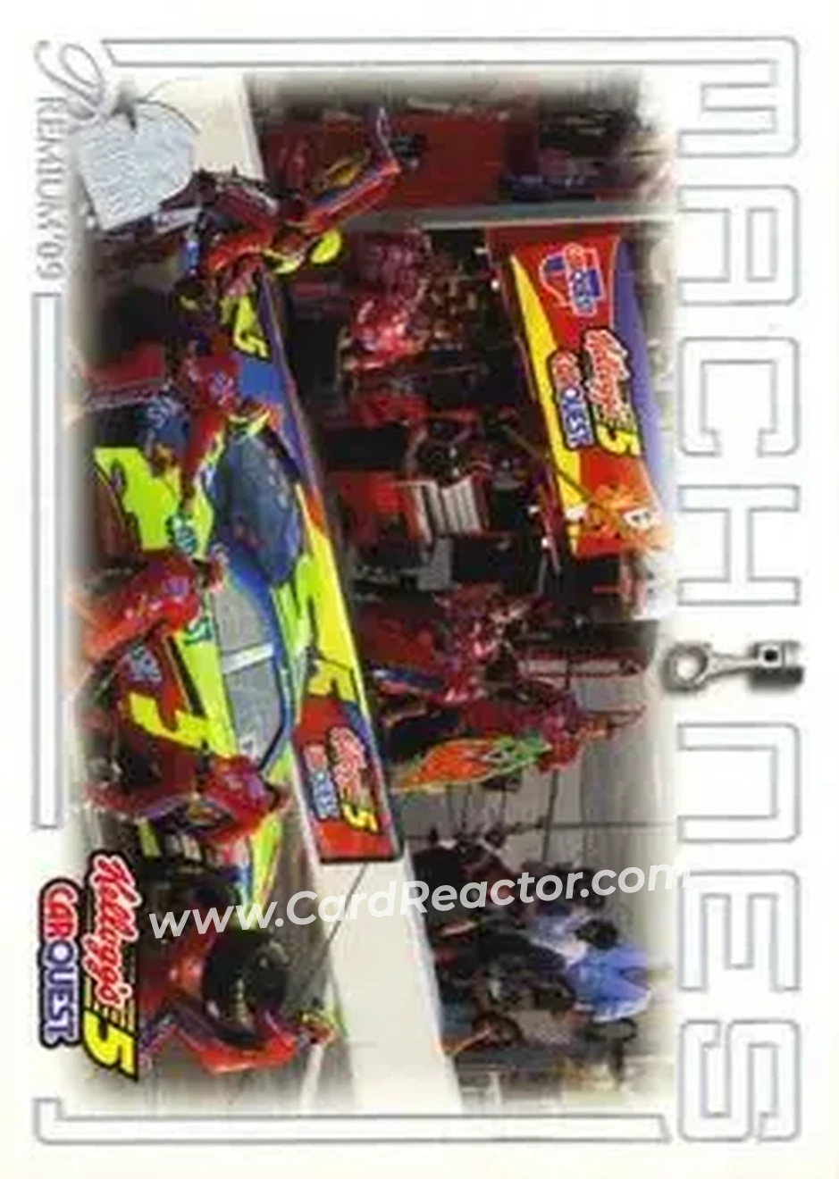 2009 Press Pass Premium #36 - Kellogg's - CarQuest MAC - Hendrick Motorsports - Hendrick Motorsports - Front