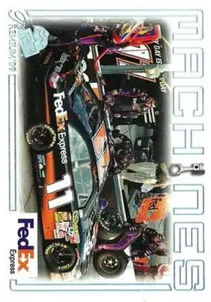 2009 Press Pass Premium #38 - Denny Hamlin - Joe Gibbs Racing