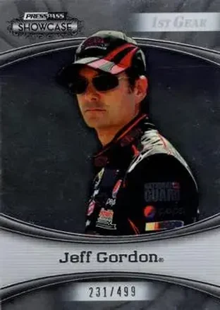 2009 Press Pass Showcase #4 - Jeff Gordon - Hendrick Motorsports