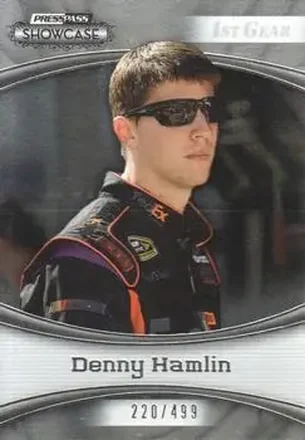 2009 Press Pass Showcase #8 - Denny Hamlin - Joe Gibbs Racing