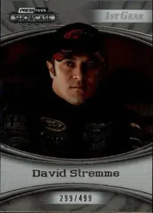2009 Press Pass Showcase #11 - David Stremme - Penske Racing South