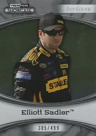 2009 Press Pass Showcase #19 - Elliott Sadler - Richard Petty Motorsports