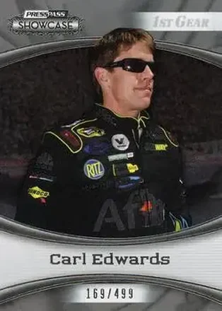 2009 Press Pass Showcase #22 - Carl Edwards - Roush Fenway Racing