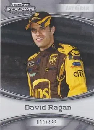 2009 Press Pass Showcase #25 - David Ragan - Roush Fenway Racing