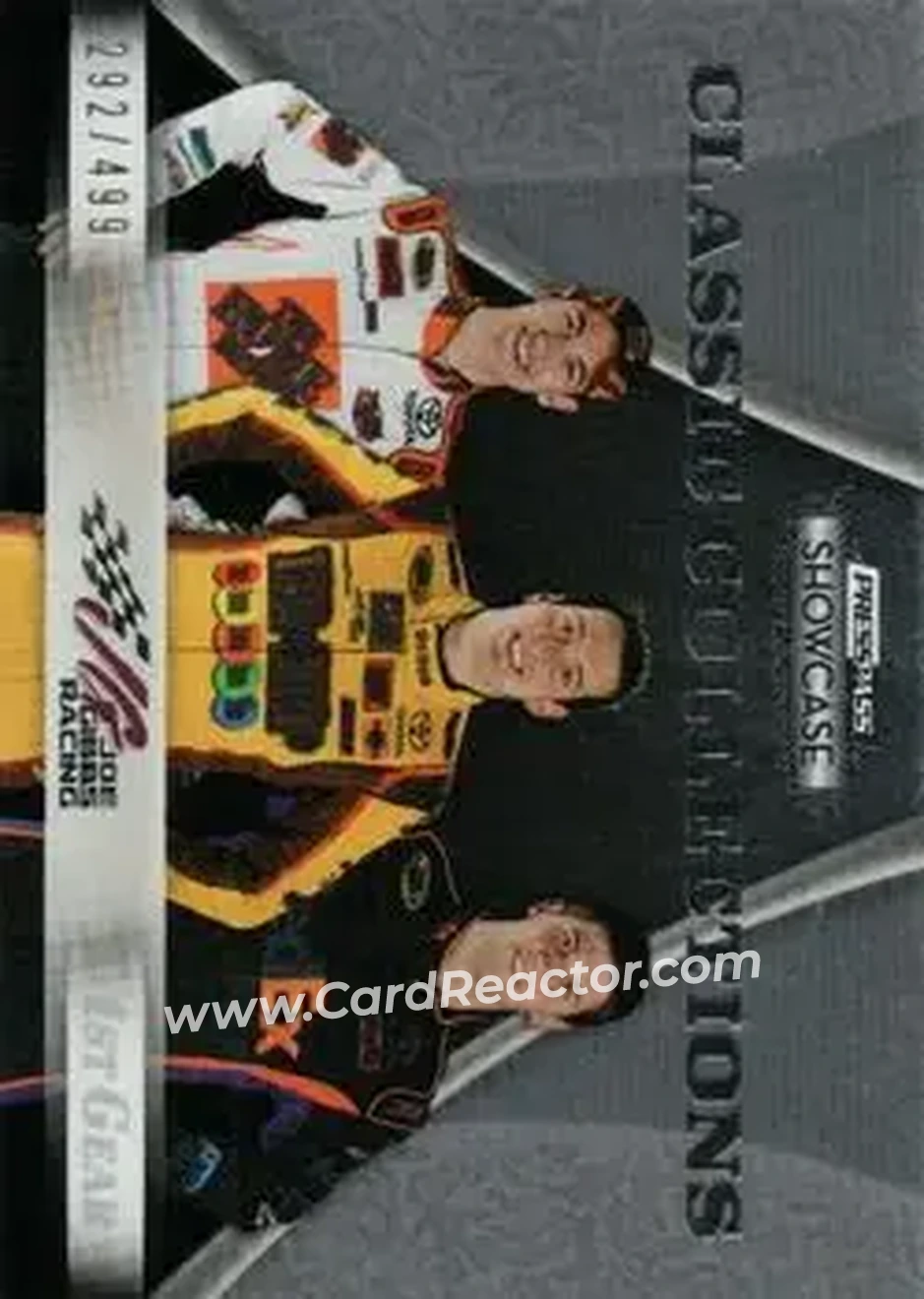 2009 Press Pass Showcase #30 - Joe Gibbs Racing - Joe Gibbs Racing - Front