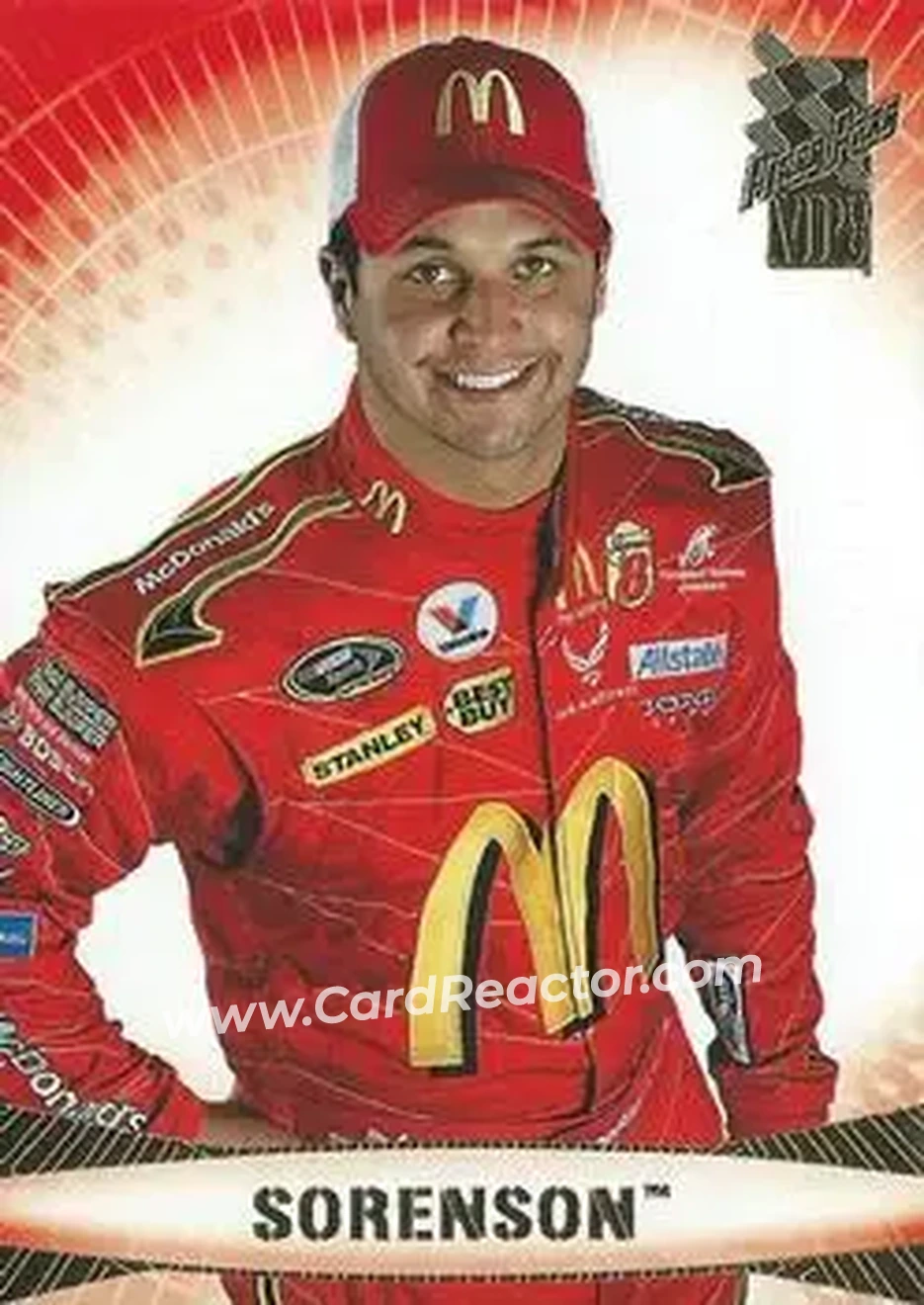 2009 Press Pass VIP #30 - Reed Sorenson - Richard Petty Motorsports - Front
