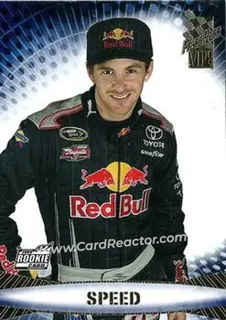 2009 Press Pass VIP #31 - Scott Speed - Red Bull Racing Team - Front